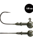 1/8 oz Tungsten Ball Head Jig Head (3 pack) - Available in 3 Colors! - WOO! TUNGSTEN