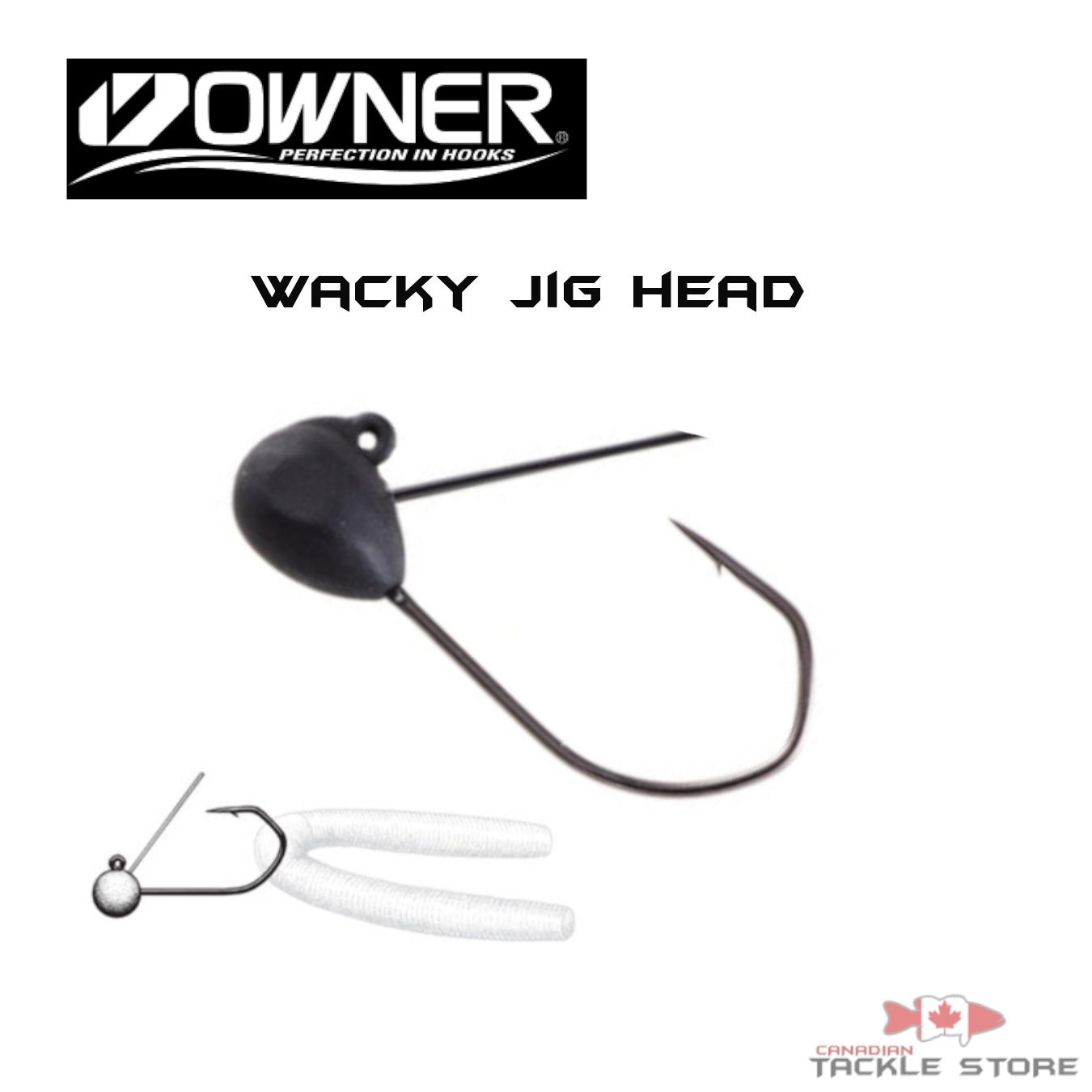 Owner Wacky Jig Head – Canadian Tackle Store