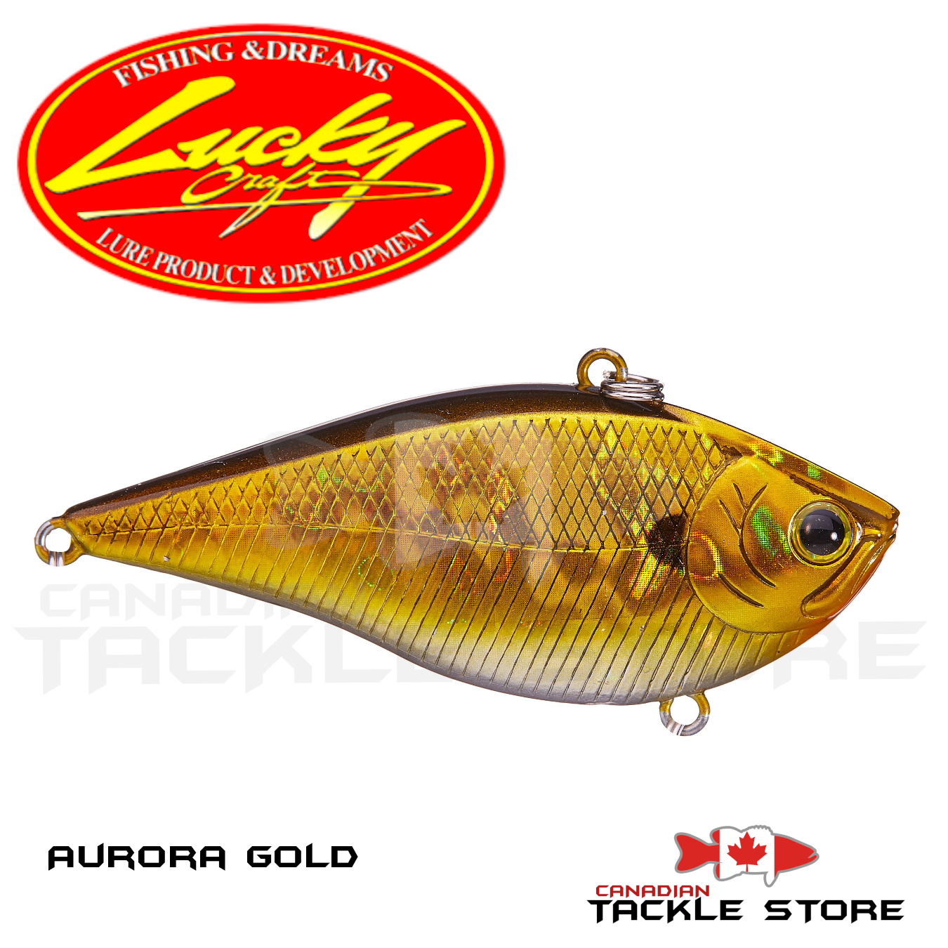 Lucky Craft LV500 Bass Lure (Aurora Black, 3-Inch), Fishing -  Canada