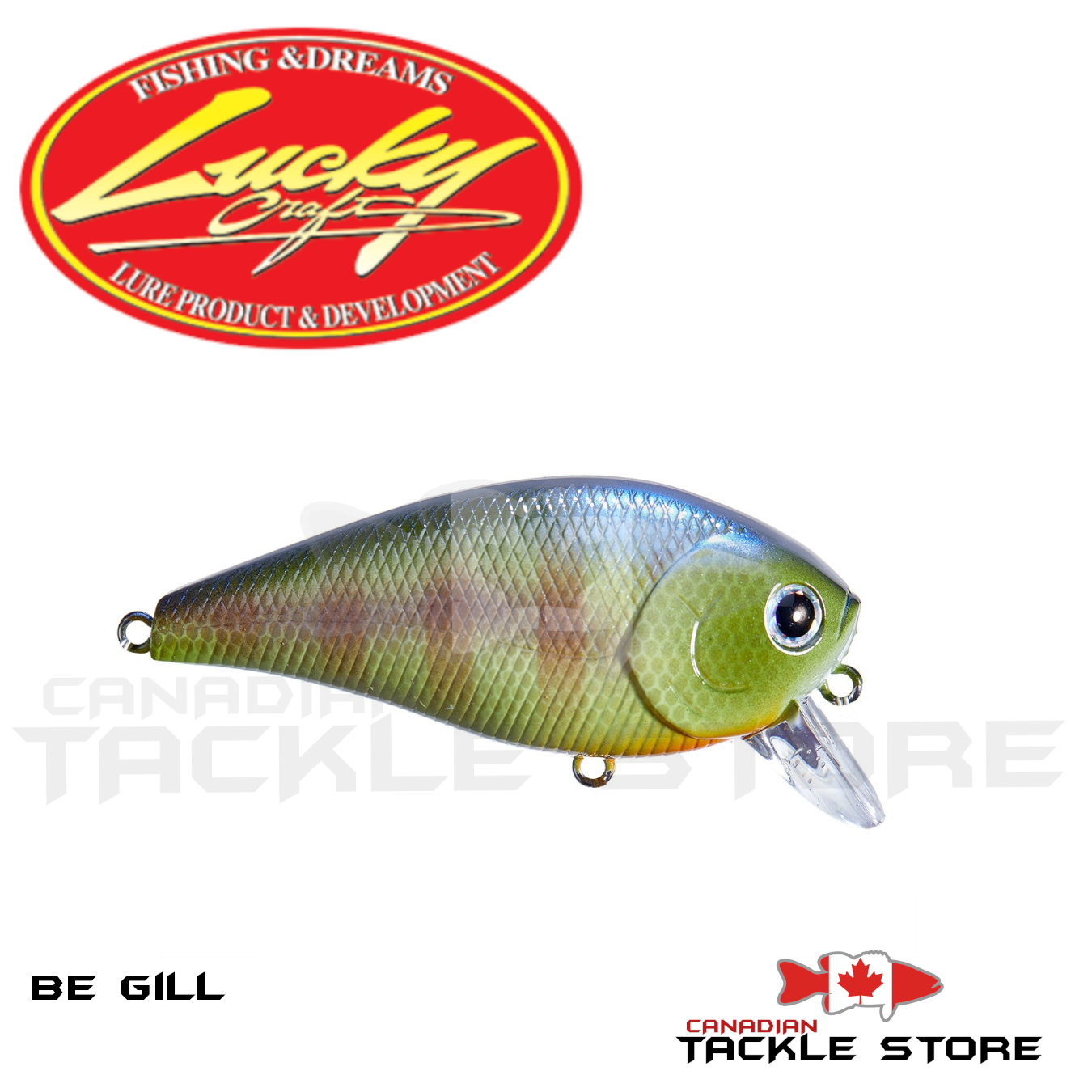 Lucky Craft LC Squarebill 1.5 & 2.5 Crankbait – Canadian Tackle Store