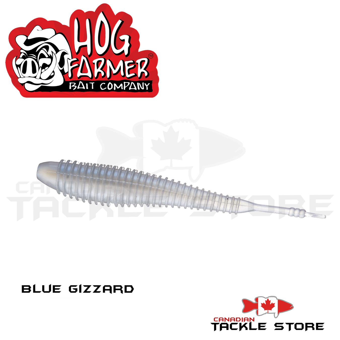 Hog Farmer Spunk Shad Pintail Swimbait 5.5 / Blue Gizzard