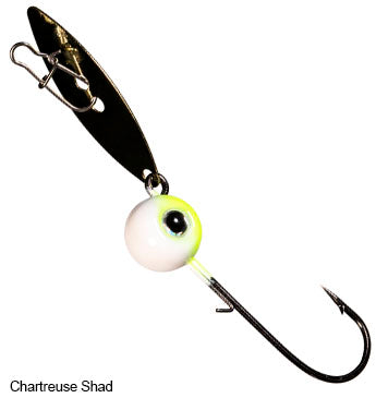 Z-Man Chatterbait WillowVibe Chartreuse Shad / 3/8 oz