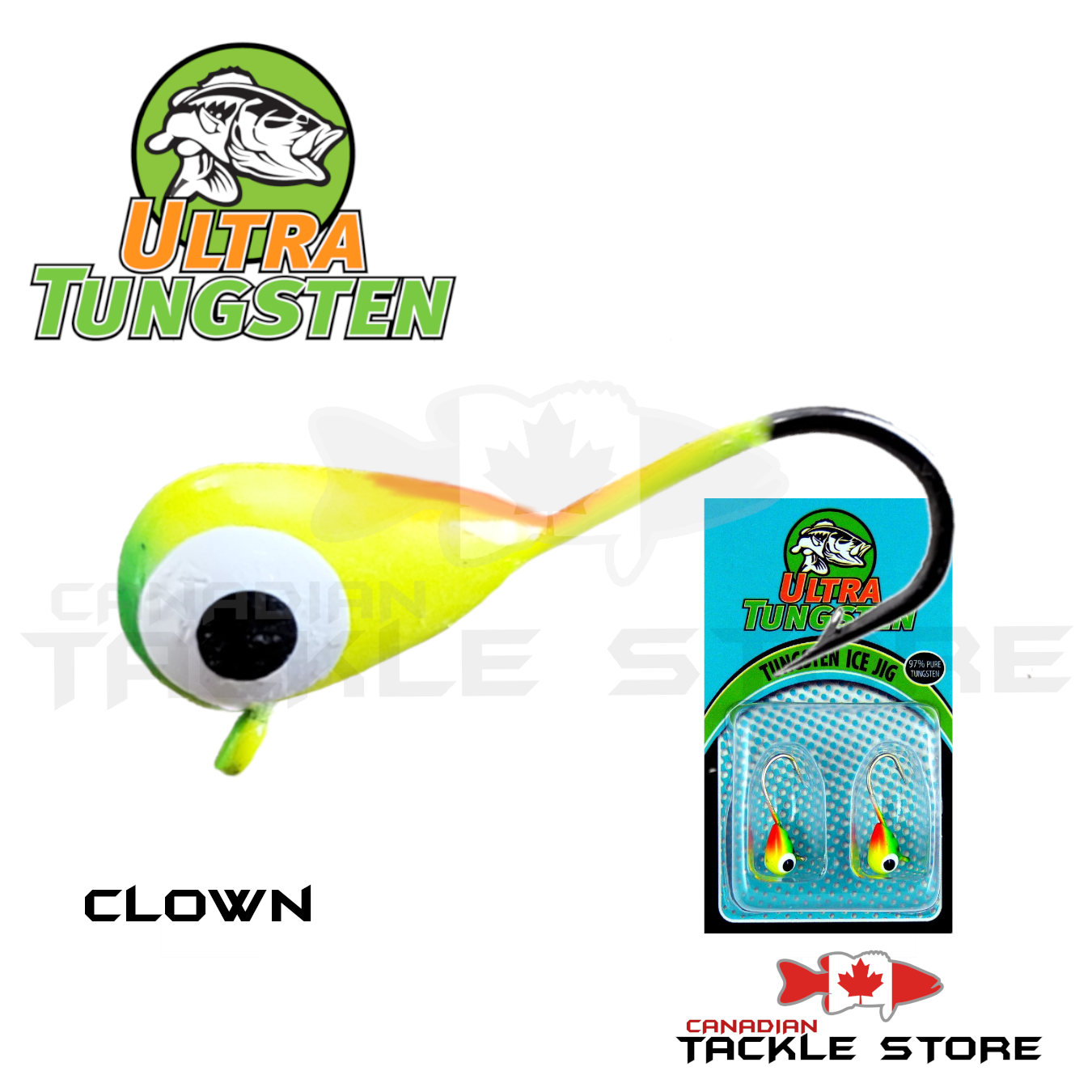 Ultra Tungsten Ice Jig – Canadian Tackle Store