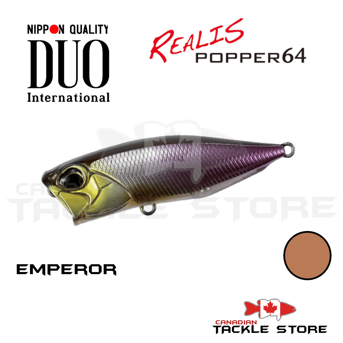 Duo Realis Popper 64 – Canadian Tackle Store