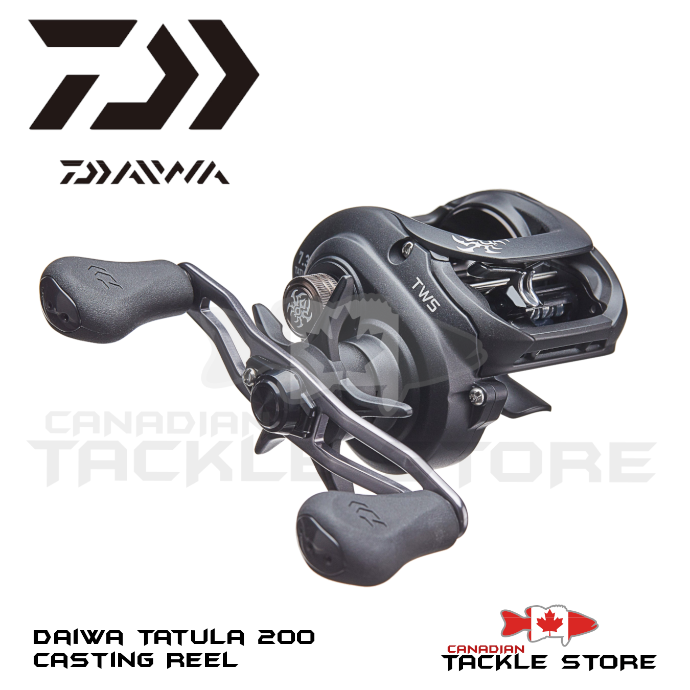 Daiwa Tatula 200 Baitcast Reel – Canadian Tackle Store