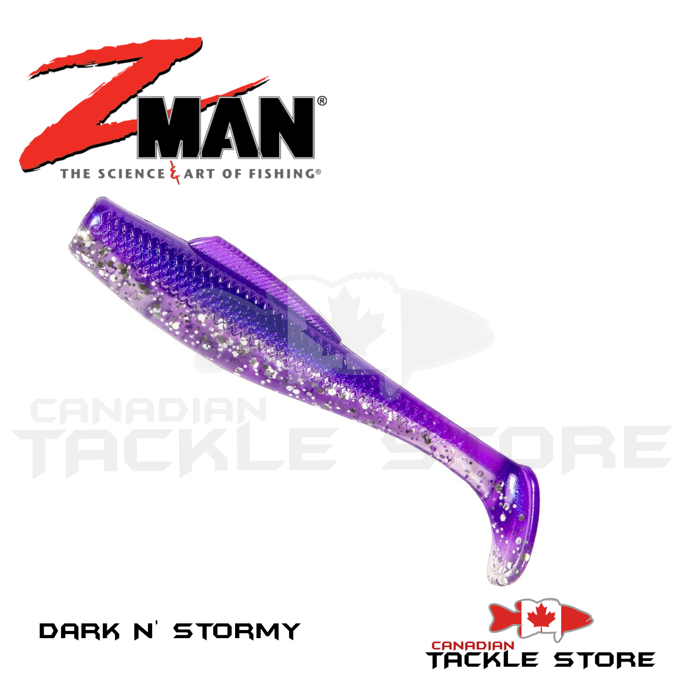 Z-Man MinnowZ Dark N' Stormy
