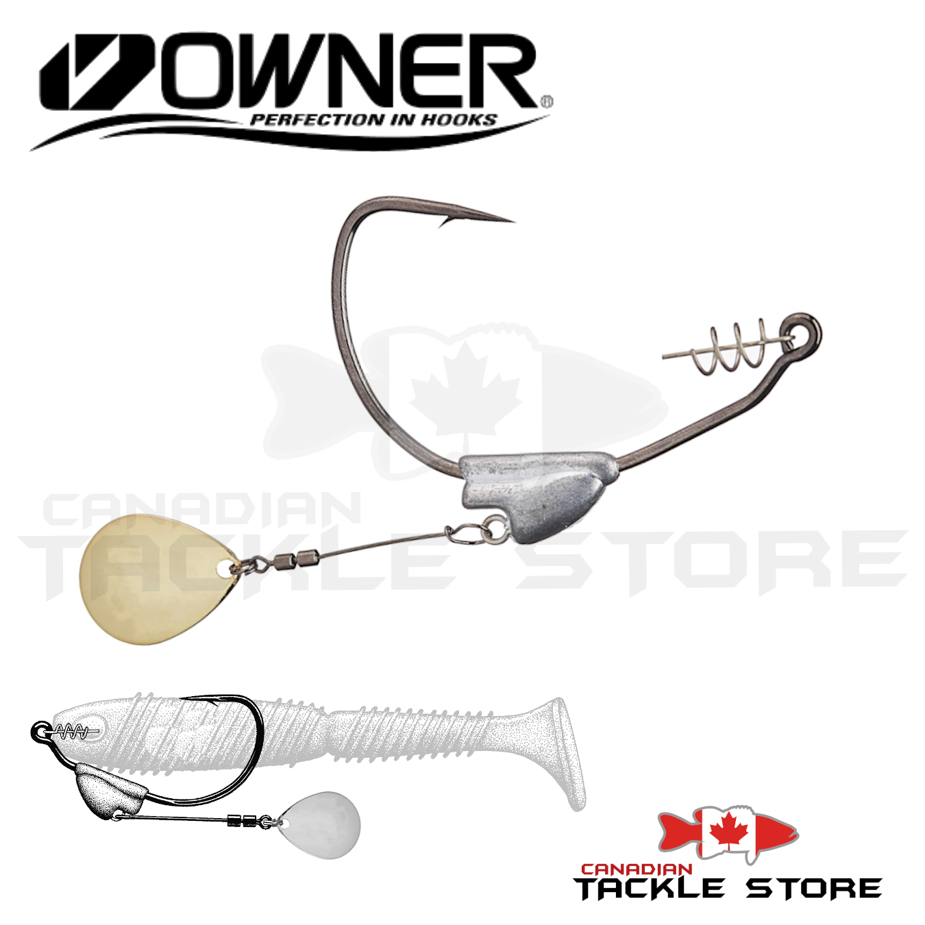 Owner Hooks Flashy Swimmer Jig – Canadian Tackle Store