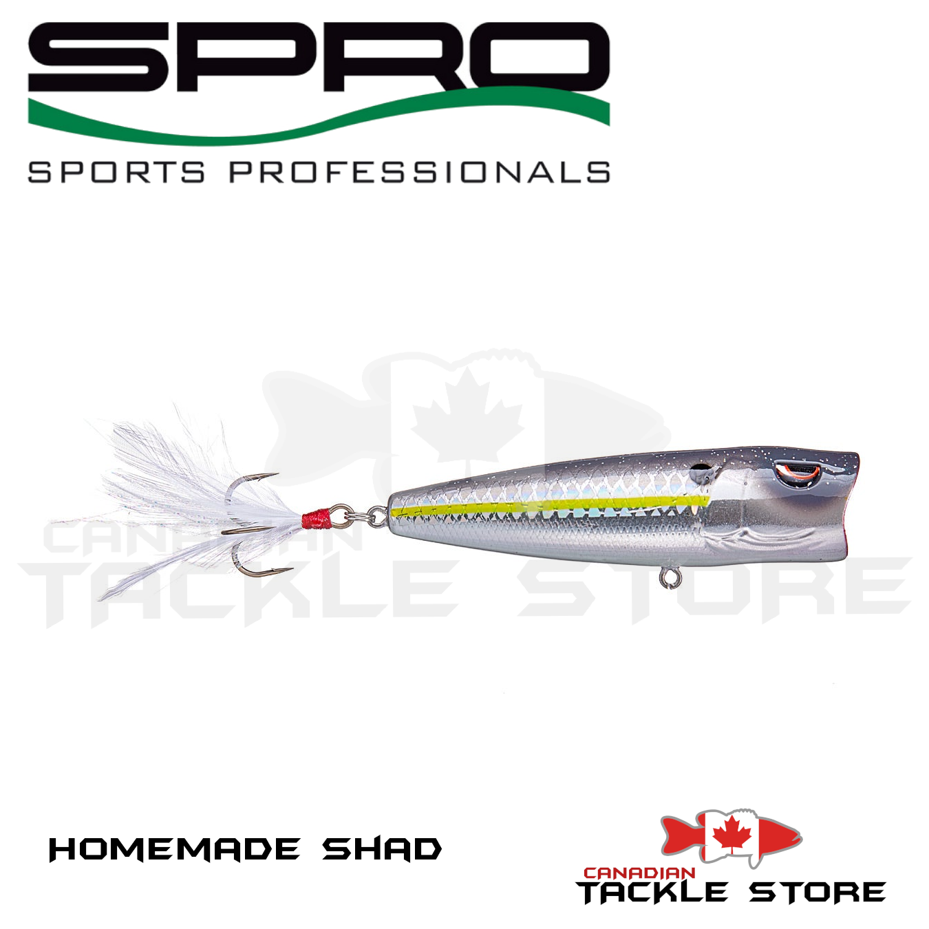 SPRO E Pop 80 Popper – Canadian Tackle Store