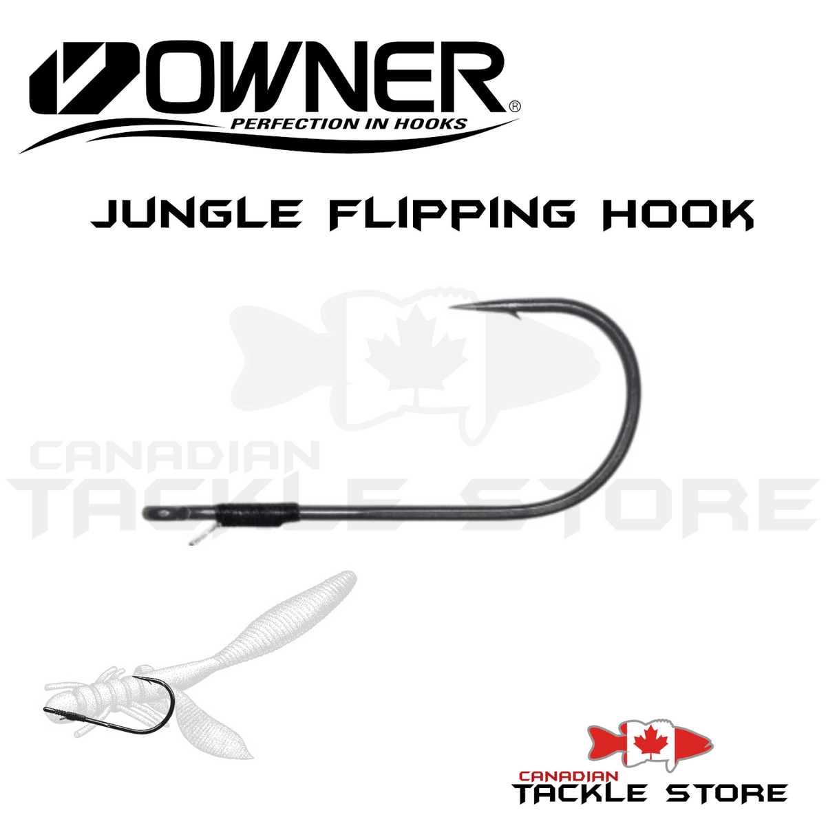 Owner Jungle Flipping Hook 4/0