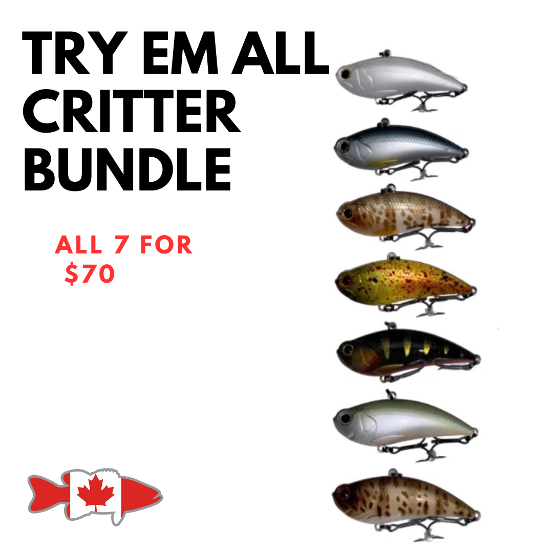 Lipless Critters Try Em ALL Bundle – Canadian Tackle Store