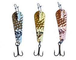 Custom Jigs and Spins Slender Spoon Hammered Silver