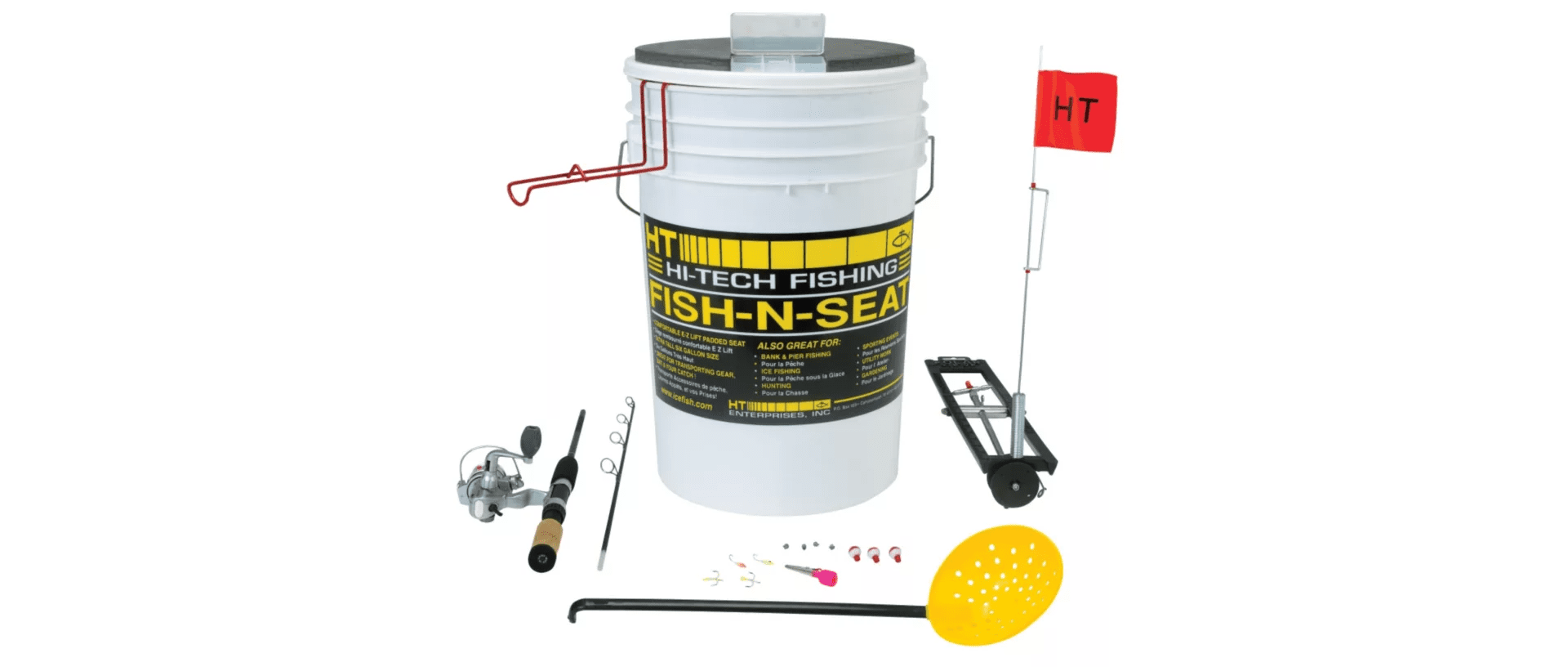 Hi Tech Tackle Ready to Fish Bucket Kit – Canadian Tackle Store