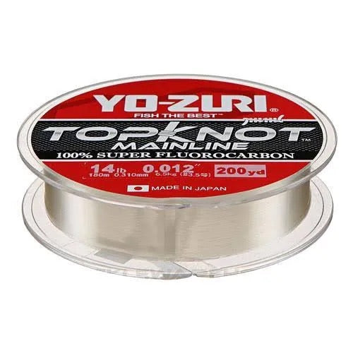 yokunero♡　0507 Yo-Zuri TopKnot Mainline Fluorocarbon Line – Canadian Tackle Store