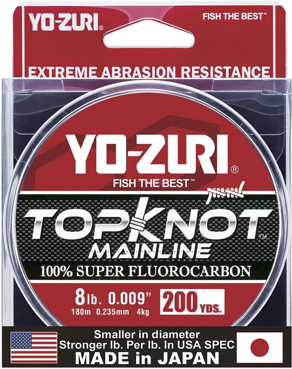 YOZO　　　　　　　　　　　　　　　　　RAINBOW COUNTRY Yo-Zuri TopKnot Mainline Fluorocarbon Line – Canadian Tackle Store