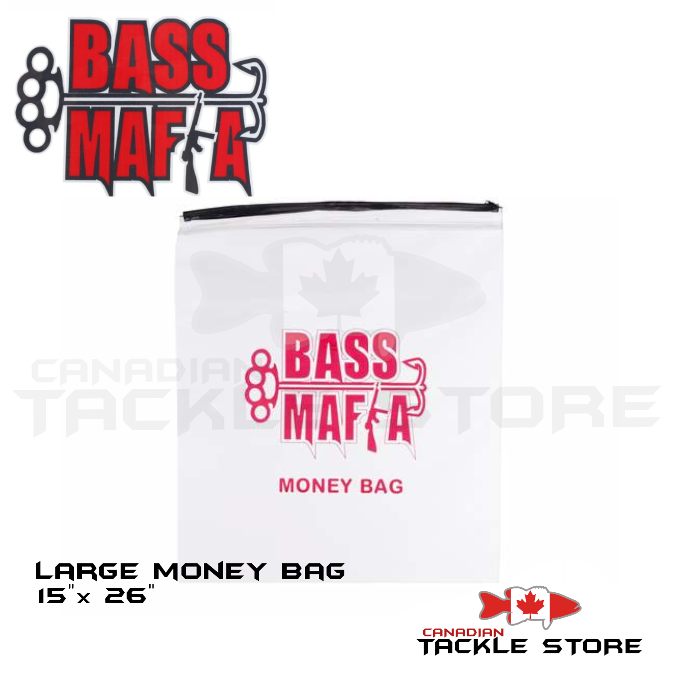 bass mafia money bag tackle storage money-bag Bass Mafia Money Bag's – Canadian Tackle Store