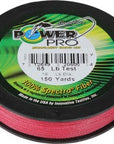 Power Pro Spectra Braided Line 150yds
