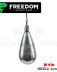 Freedom Tackle Tungsten Drop Shot Tear Drop Weight