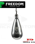 Freedom Tackle Tungsten Drop Shot Tear Drop Weight
