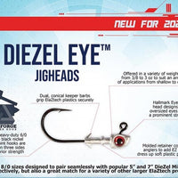 Z-MAN DieZel Eye™ Jigheads