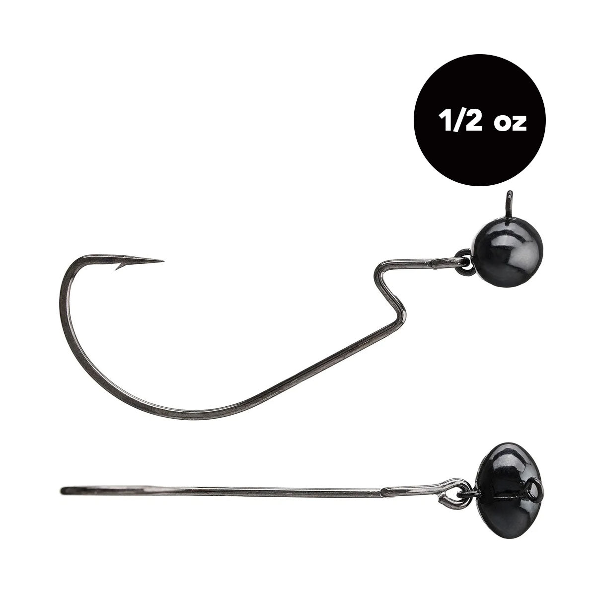 1/2 oz Tungsten Football Swing Head (2 pack) - Available in 2 Colors! - WOO! TUNGSTEN