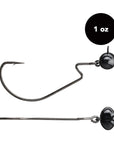 1 oz Tungsten Football Swing Head (1 pack) - Available in 2 Colors! - WOO! TUNGSTEN