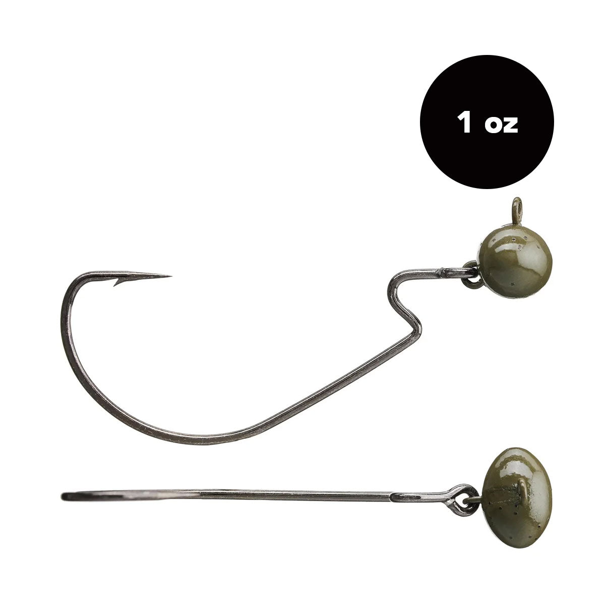 1 oz Tungsten Football Swing Head (1 pack) - Available in 2 Colors! - WOO! TUNGSTEN