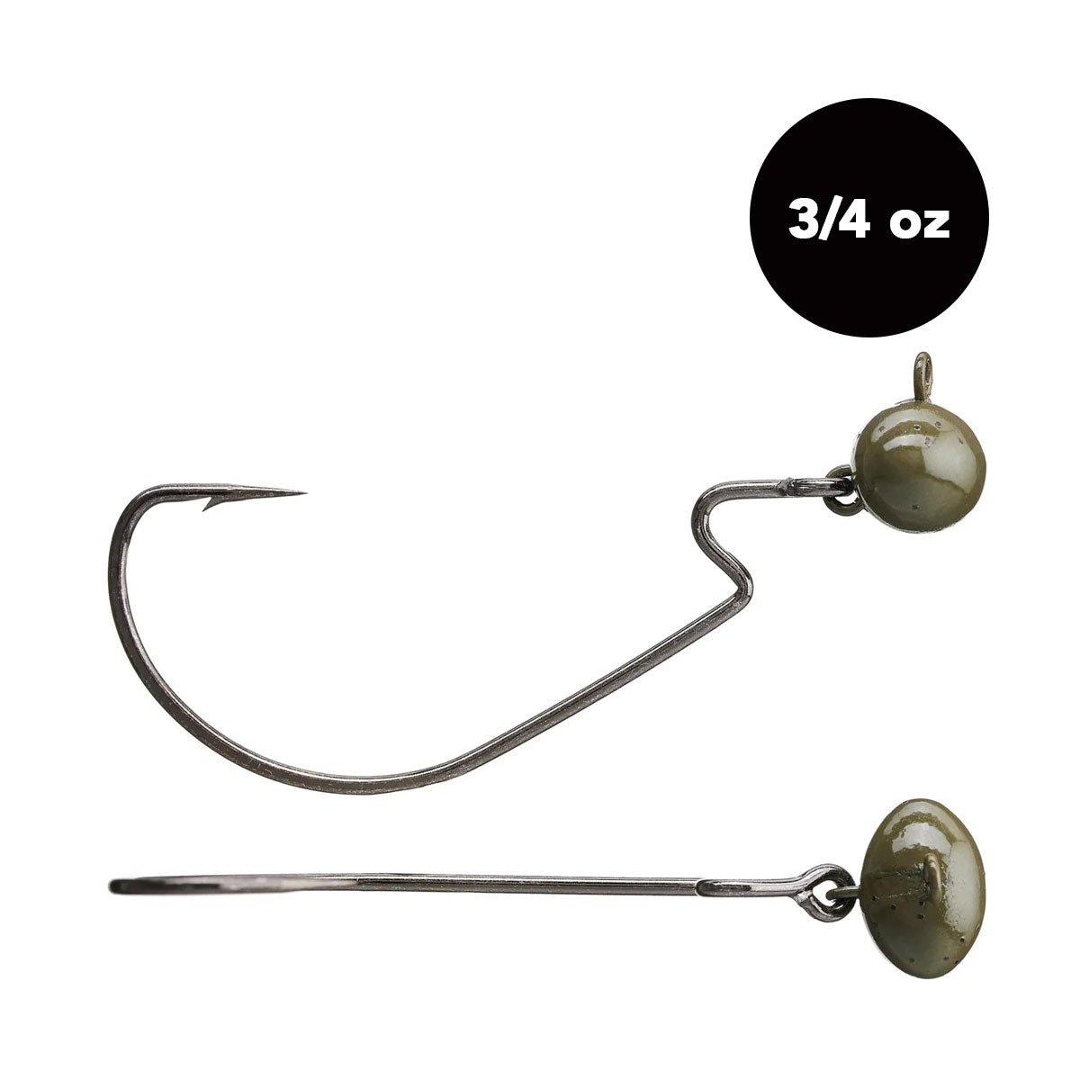 3/4 oz Tungsten Football Swing Head (1 pack) - Available in 2 Colors! - WOO! TUNGSTEN
