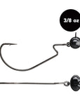 3/8 oz Tungsten Football Swing Head (2 pack) - Available in 2 Colors! - WOO! TUNGSTEN