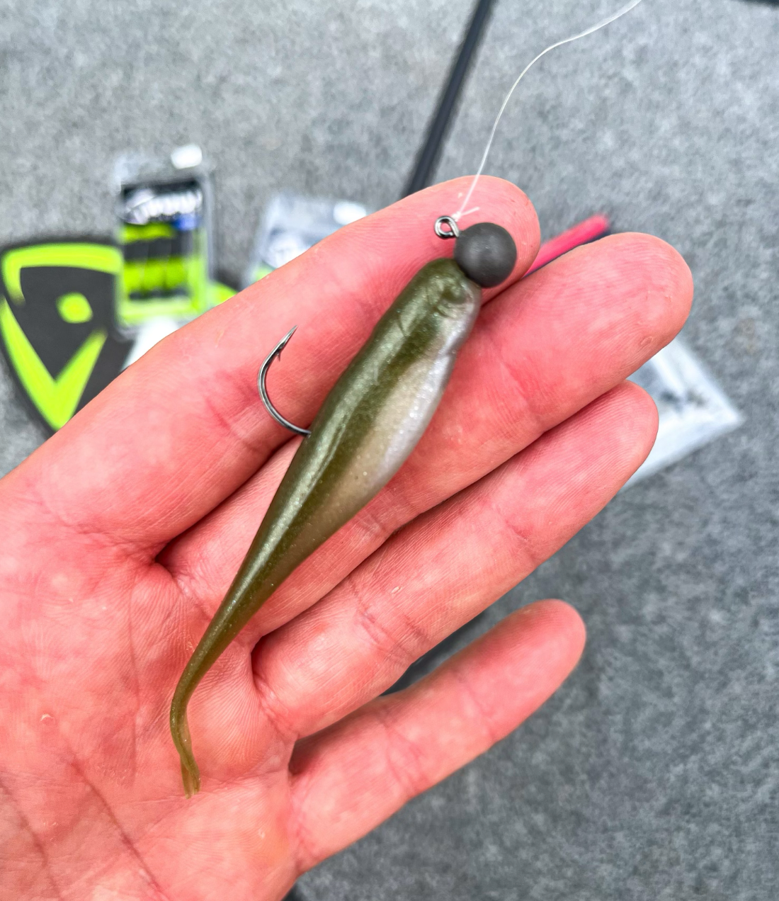 1/4 oz Tungsten Ball Head Jig Head (2 pack) - Available in 3 Colors! - WOO! TUNGSTEN