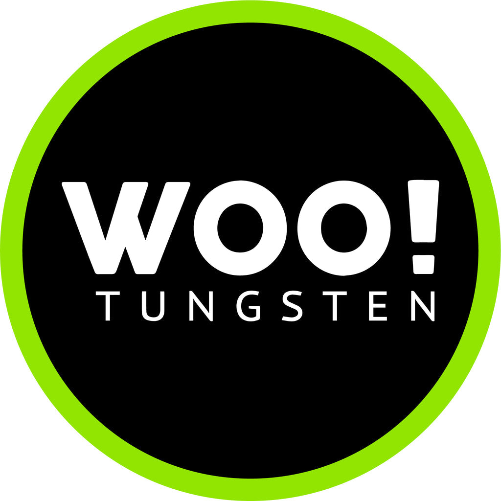 WOO! Tungsten Green Circle Sticker