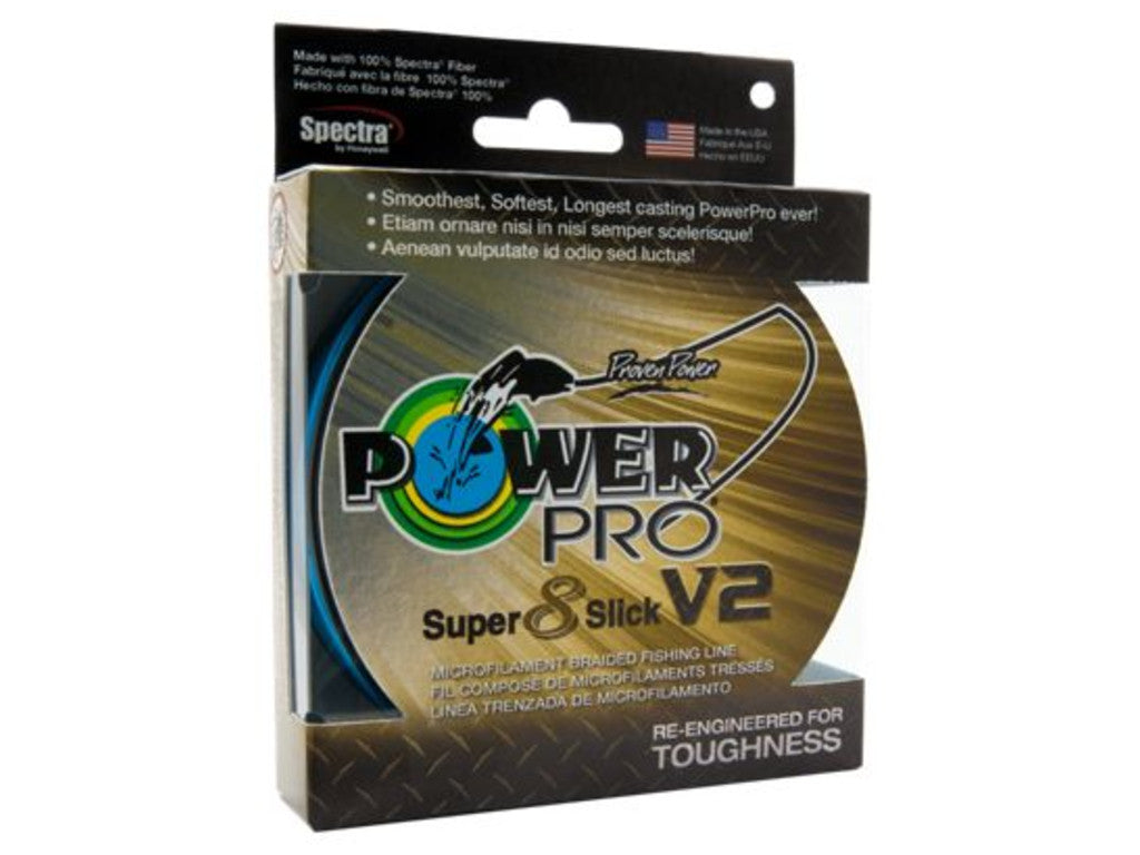 Power Pro Super Slick V2 Braided Line 150 YD