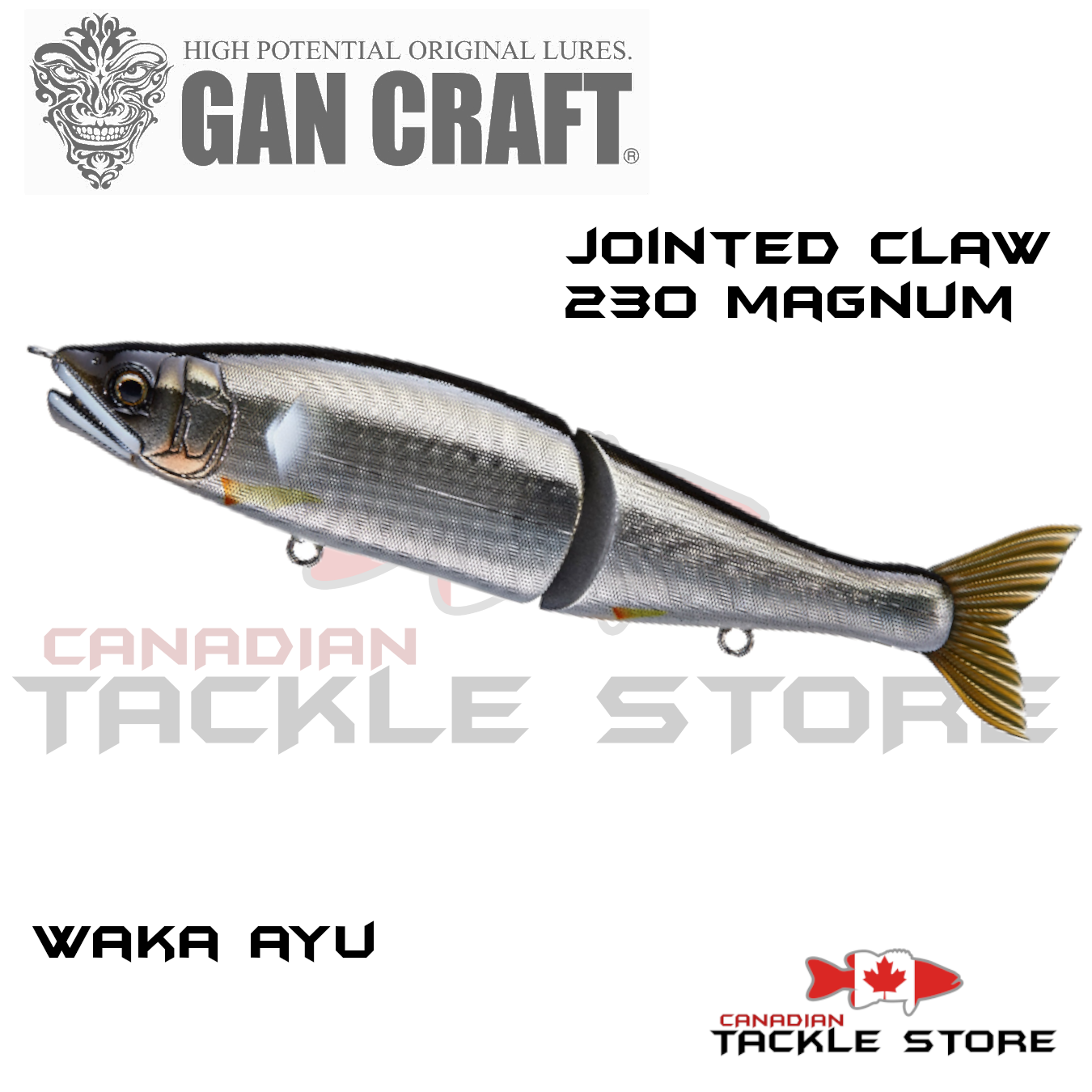 Gan Craft Jointed Claw 230 Magnum Salt Floating Jointed Lure Gan Craft Jointed Claw 230 Magnum Salt Floating Jointed Lure