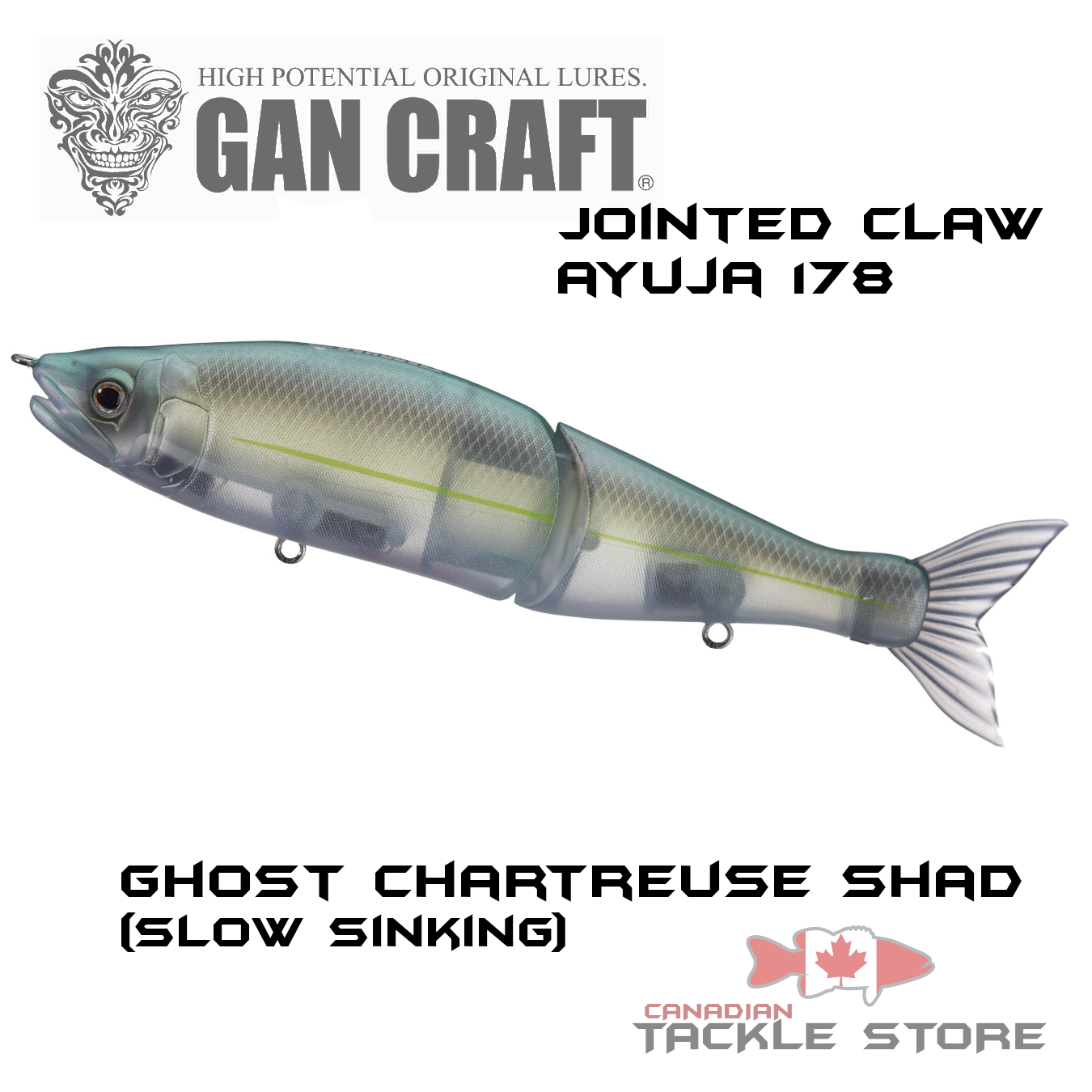 Gan Craft Jointed Claw 178 – Canadian Tackle Store Gan Craft Jointed Claw 178 – Canadian Tackle Store