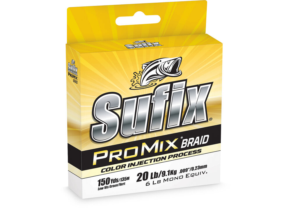 Sufix Promix 400-Yards Spool Size Fishing Line (Clear, 6-Pound), Monofilament  Line -  Canada