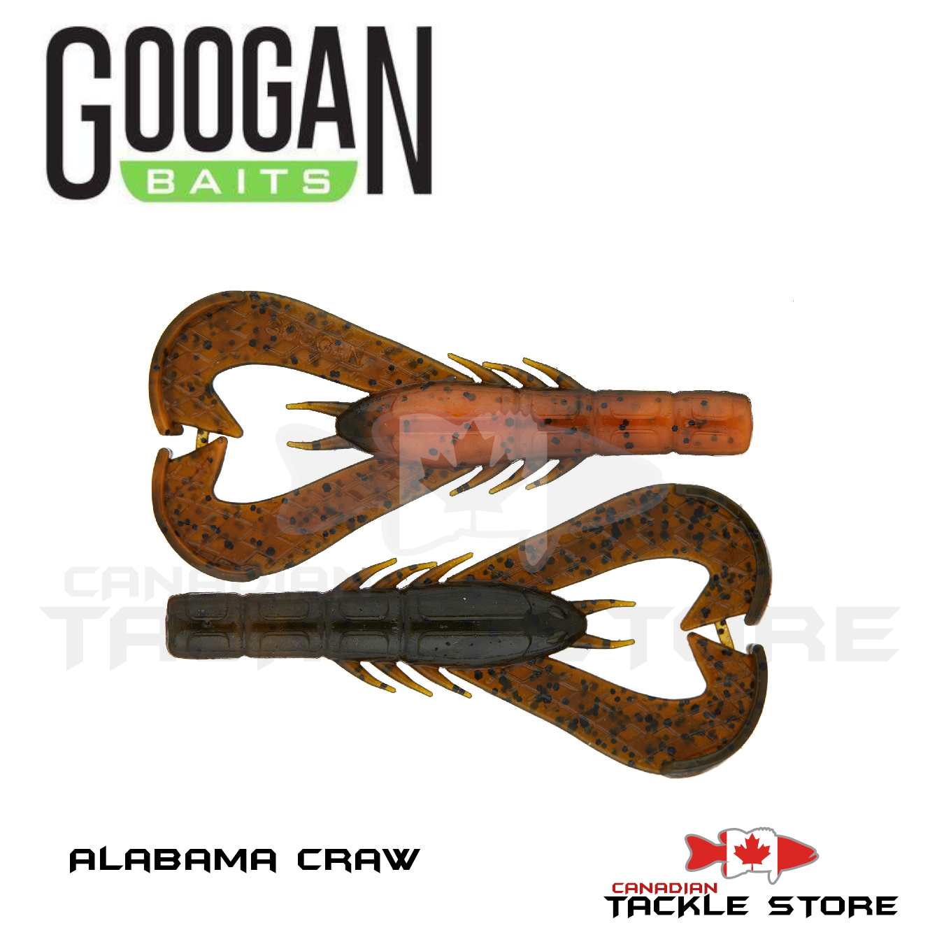 Googan Baits Krackin' Craw 4-in Freshwater Craw Baits 7-Pack - Foto 2