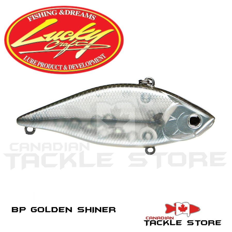 LUCKY CRAFT LV-500 Max - 419 BP Golden Shiner (1qty) Top Quality Lipless  Crank