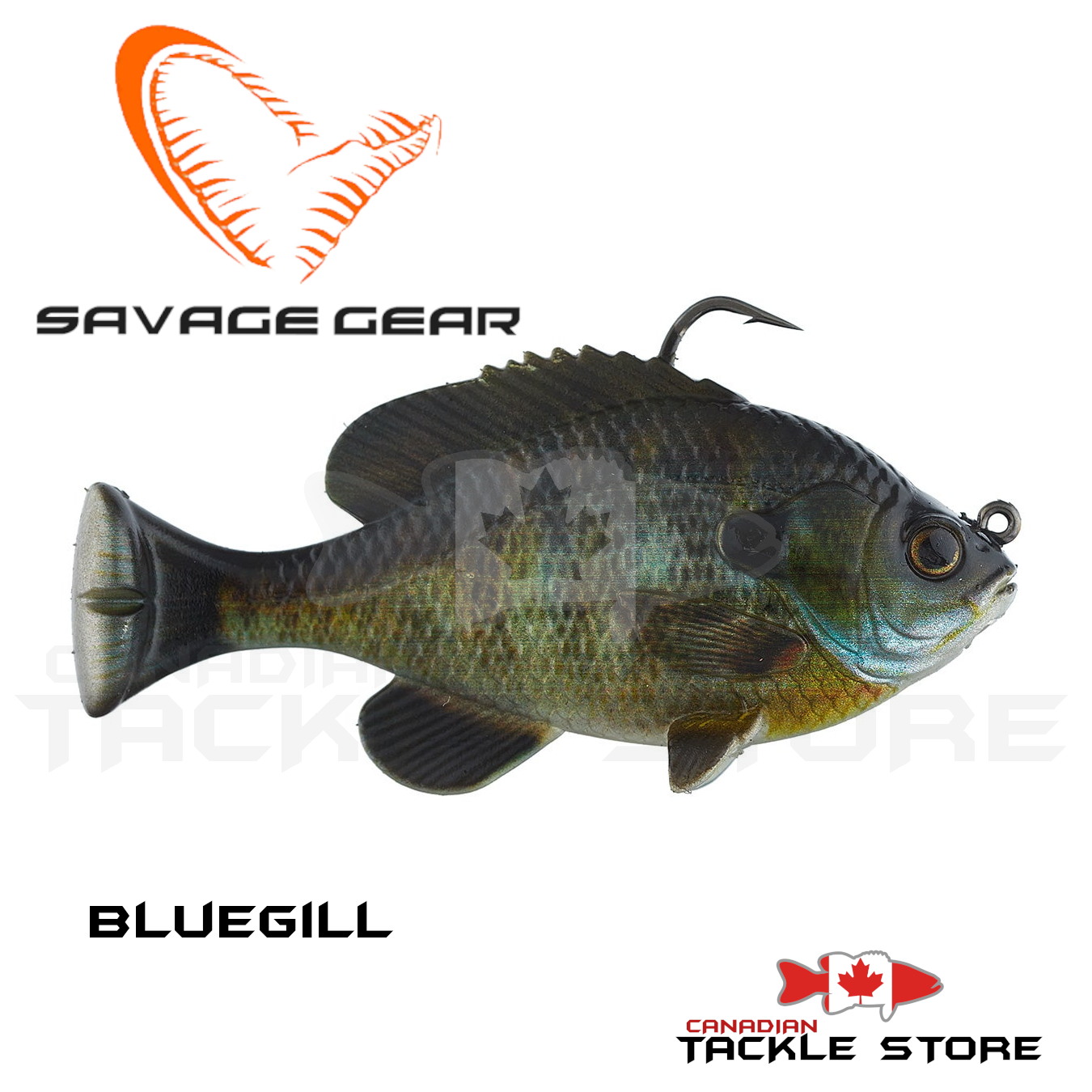 Savage Gear Pulse Tail LB Bluegill Swimbait – Canadian Tackle Store