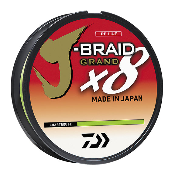 Daiwa J-BRAID x8 GRAND Braided Line – Canadian Tackle Store