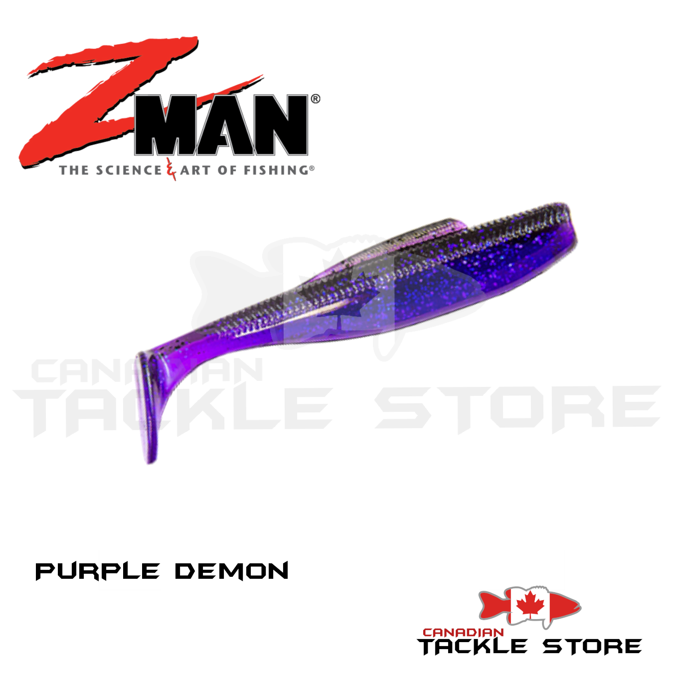 Leurre souple zman minnowz 3'' - par 8 Leurre souple zman minnowz 3'' - par 8