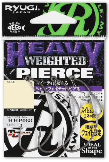 Ryugi Pierce Heavy Weighted Screwlock Wide Gap Hook