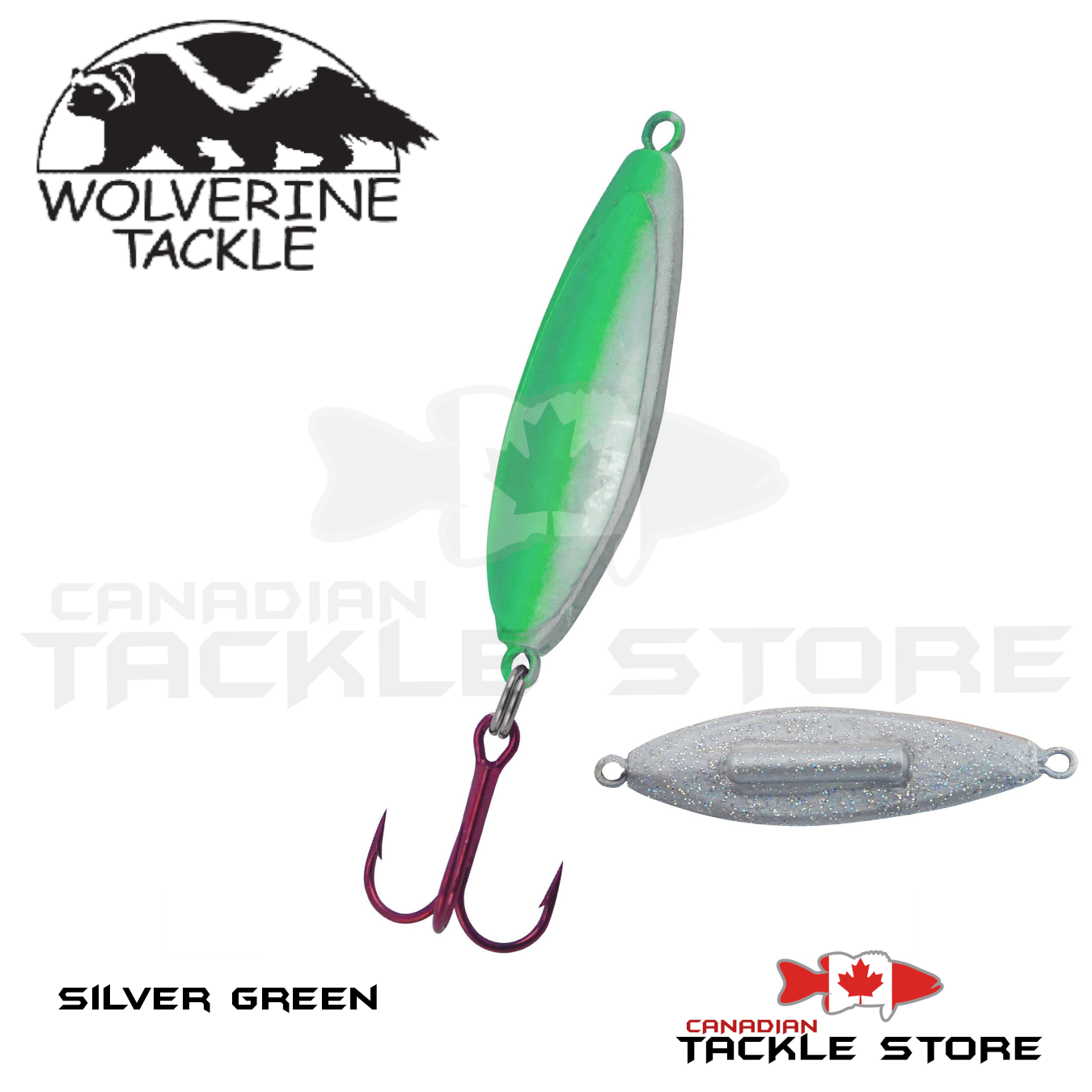 Wolverine Tackle Rattle Streak Spoon – Canadian Tackle Store