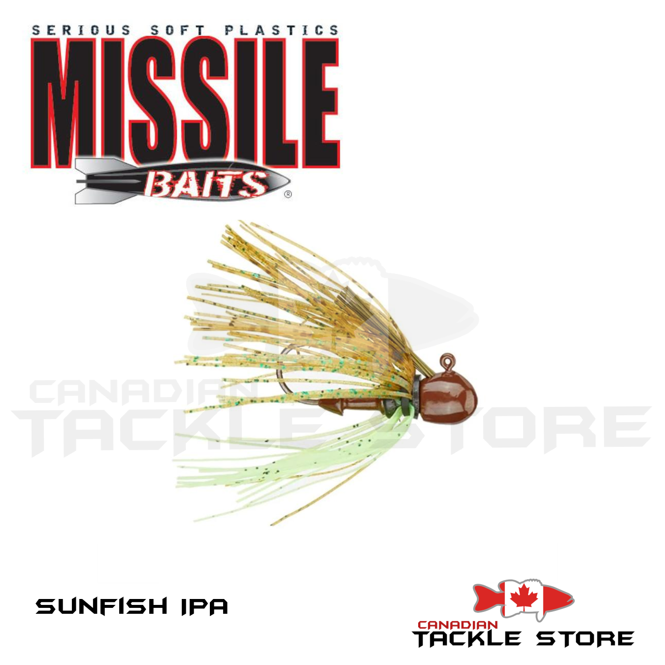 Ike's Micro Jig – Missile Baits::Serious Soft Plastics::D Bomb::D Stroyer