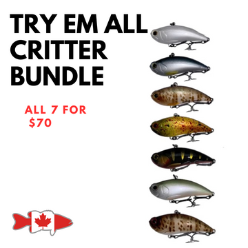 Lipless Critters Try Em ALL Bundle