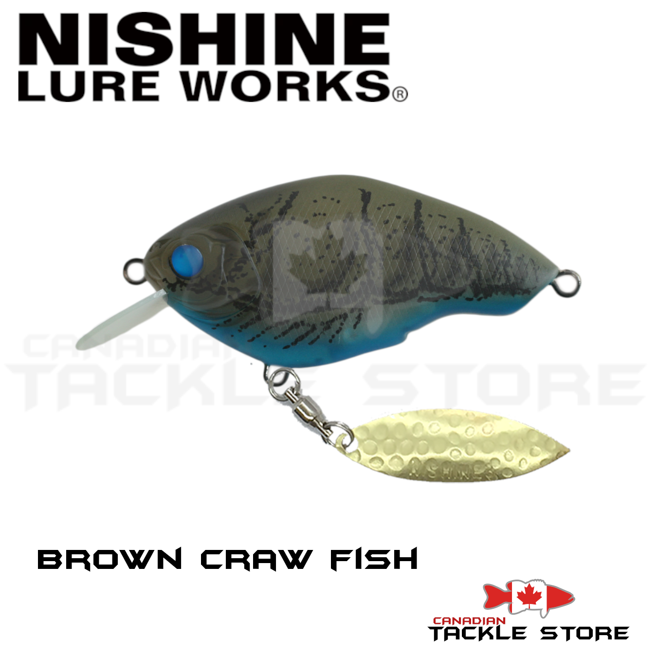 Nishine Lure Works Chippawa RB Blade Model
