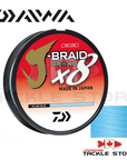 Daiwa J-BRAID x8 GRAND Braided Line