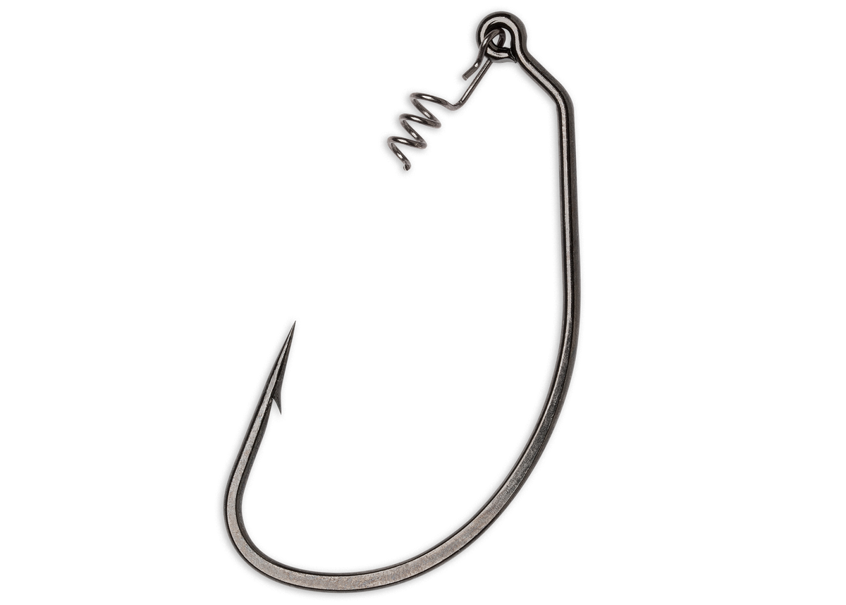 VMC Heavy Duty Black Nickel Swimbait Hooks - 4 Pack For Bass, Pike, Muskie Fishing 10 thumbnail image
