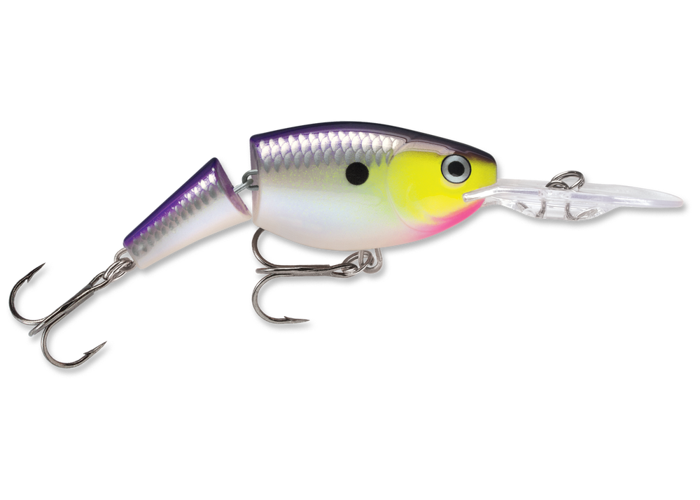 Rapala Jointed Shad Rap 07 Fishing Lure - Purpledescent
