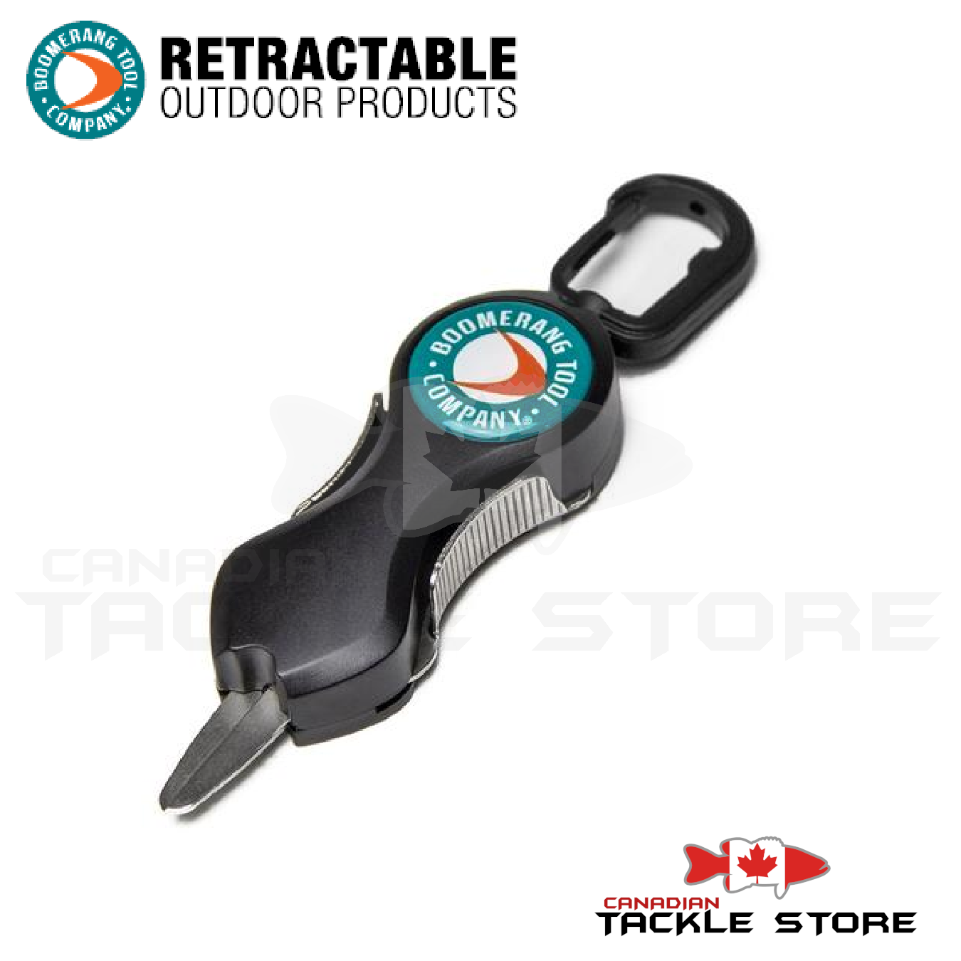 Boomerang x Tackle World Logo The Big Snip Retractable Line Cutter