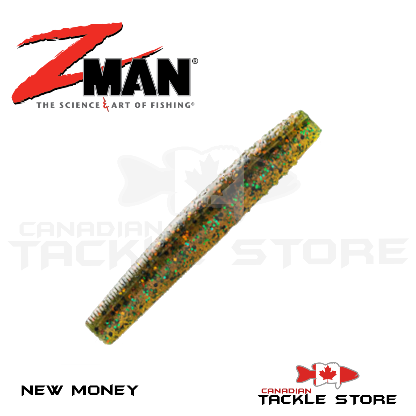 Z-Man TRD Tube, 2.75, Black/Blue, Soft Plastic Lures -  Canada