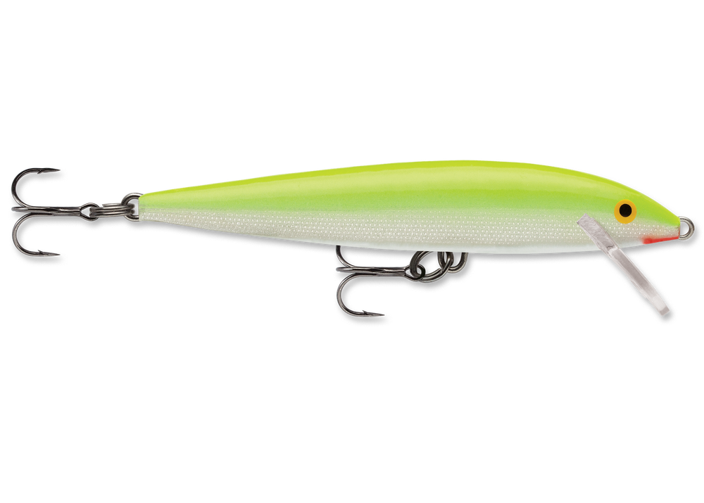 Rapala Original Floating 09 Silver Fluorescent Chartreuse
